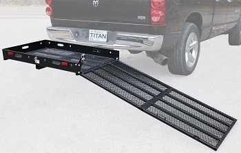 Titan Ramps Hitch Mounted Wheelchair Scooter review