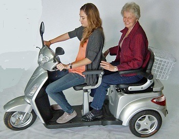 Two Seats Tandem Adult Electric Mobility Scooter review