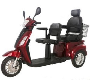 Two Seats Tandem Adult Electric Mobility Scooter